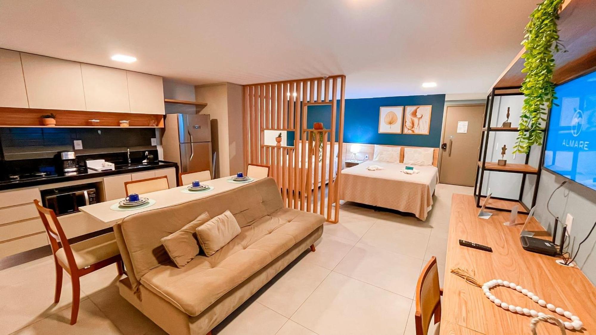 Ferienwohnung Flat Fm20 Cabo Branco Ocean - By Almare João Pessoa Exterior foto